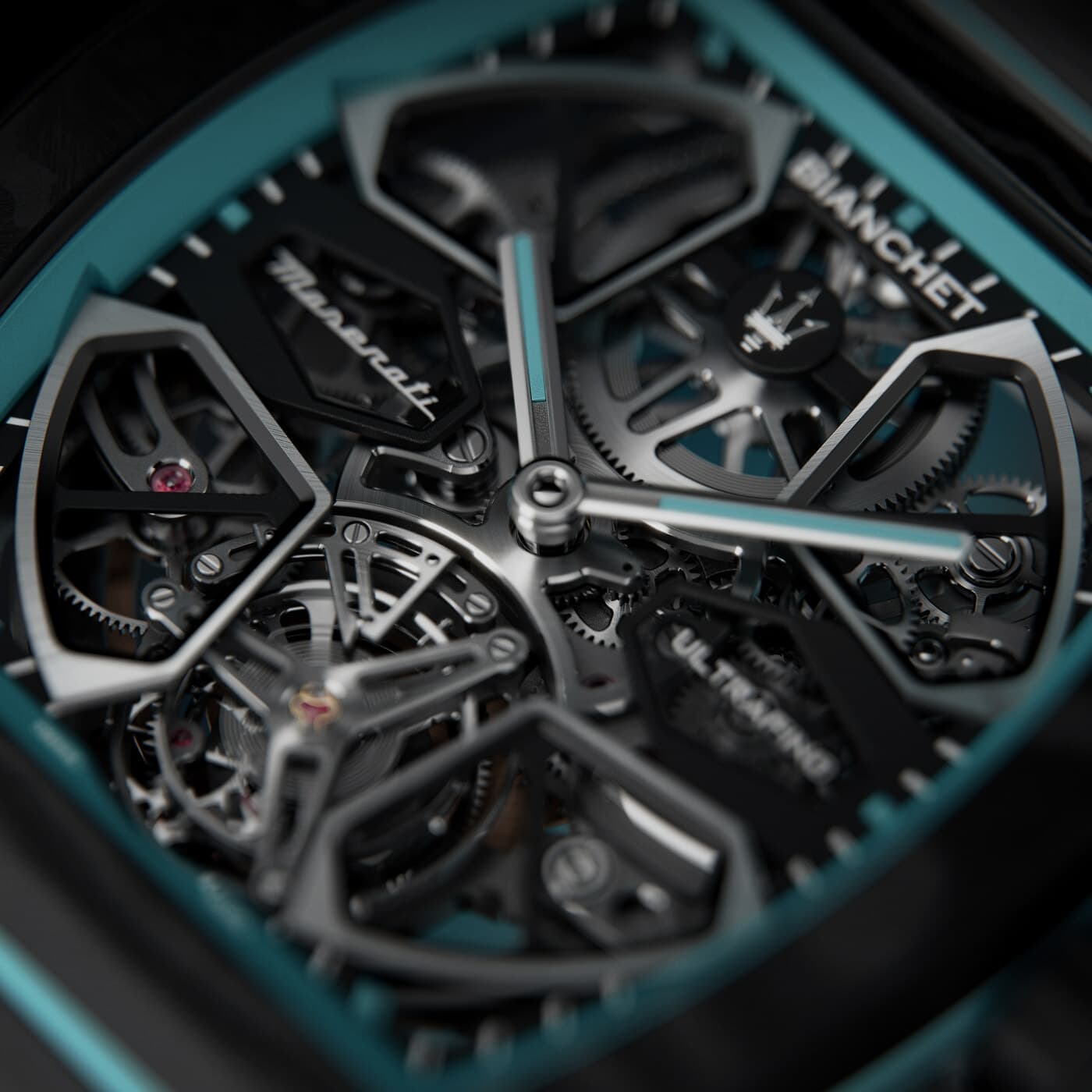 بيانكيت Ultrafino Rotondo Skeleton Maserati 2026