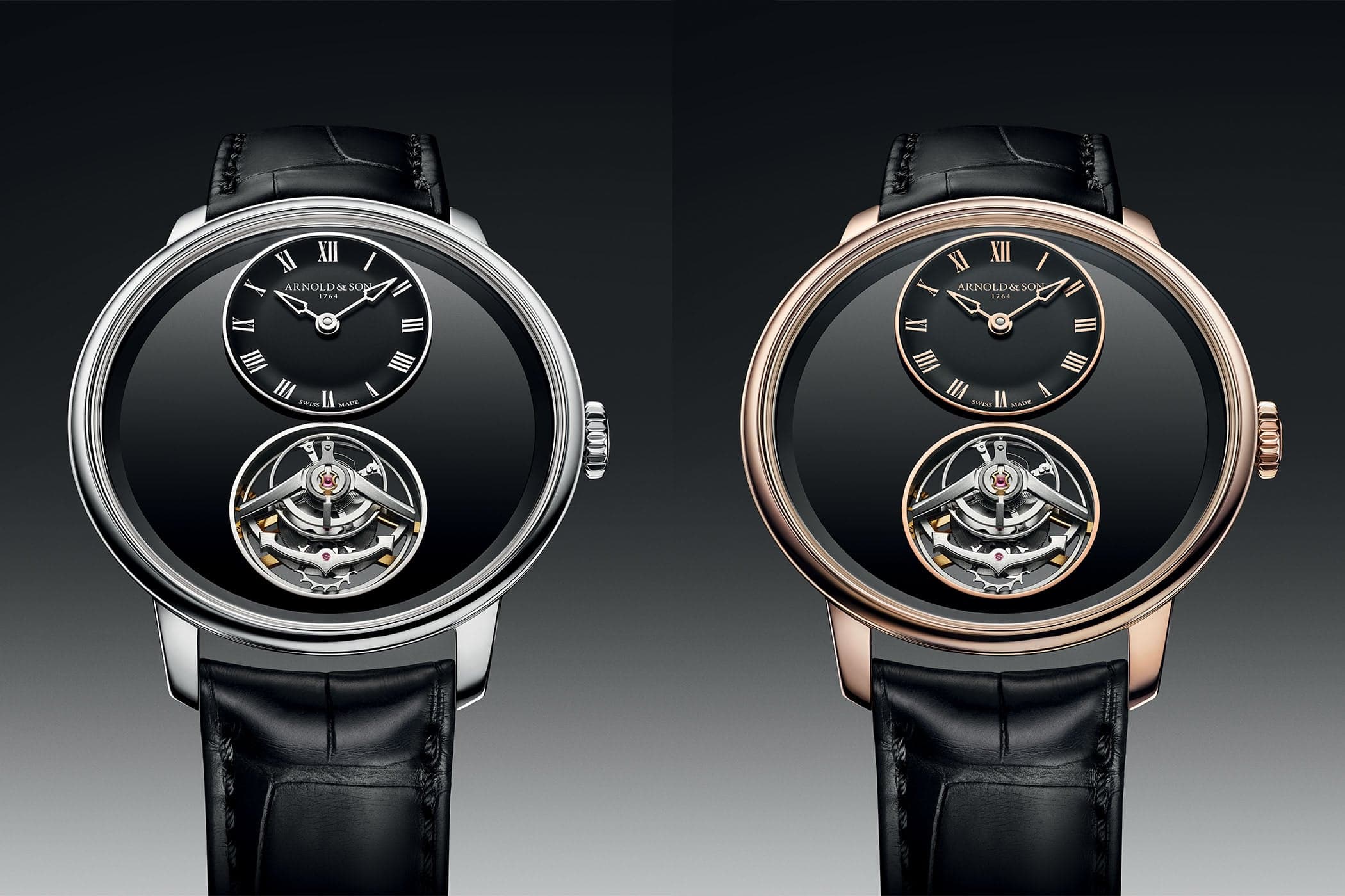 أرنولد آند سون ألترا ثين تورييون أونيكس: عندما 2.97 مم من الحركة تلتقي بالحجر الأسود النقي