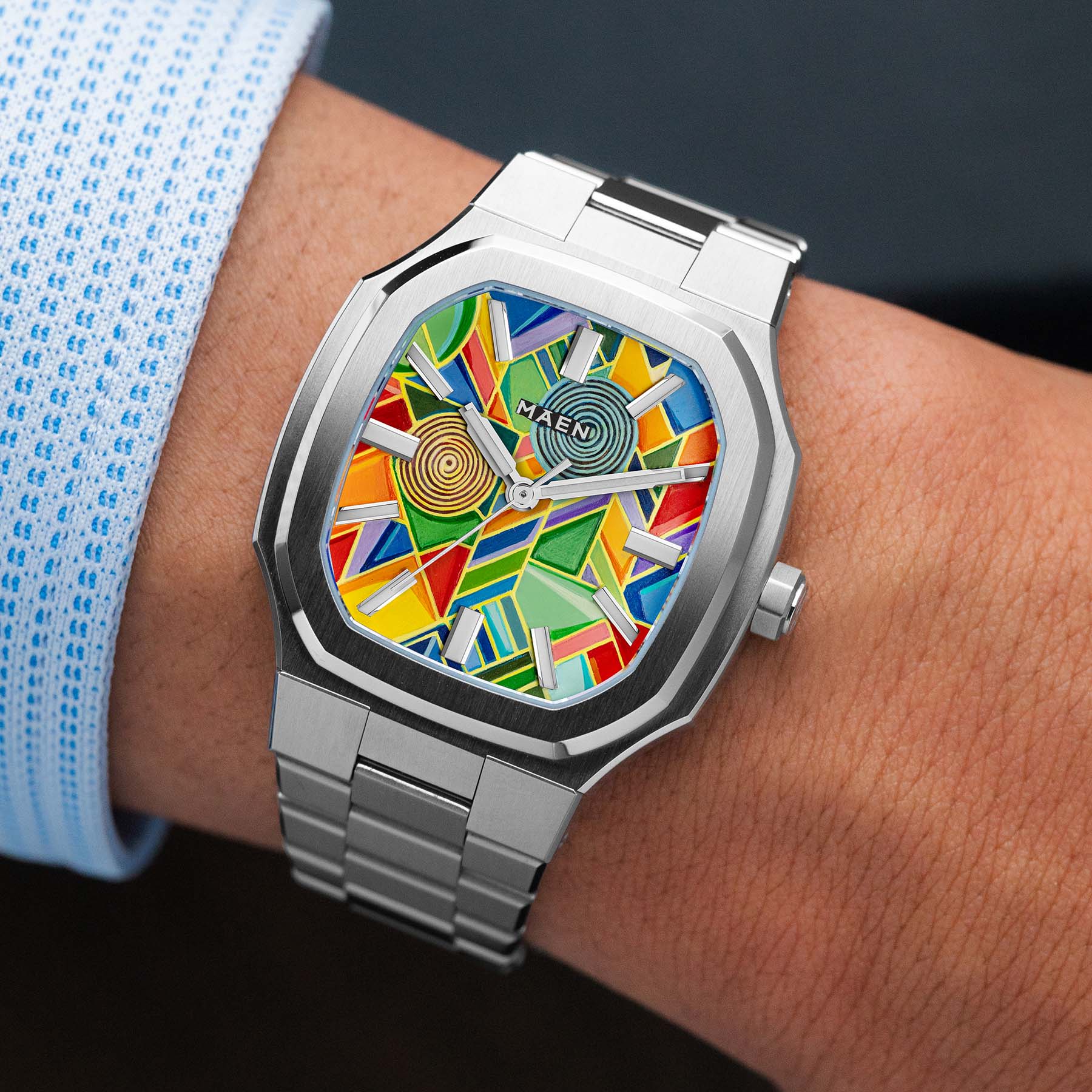 IFL Watches × Maen Manhattan Paradox: A Hand-Painted Op-Art Limited Edition at EUR 1,499