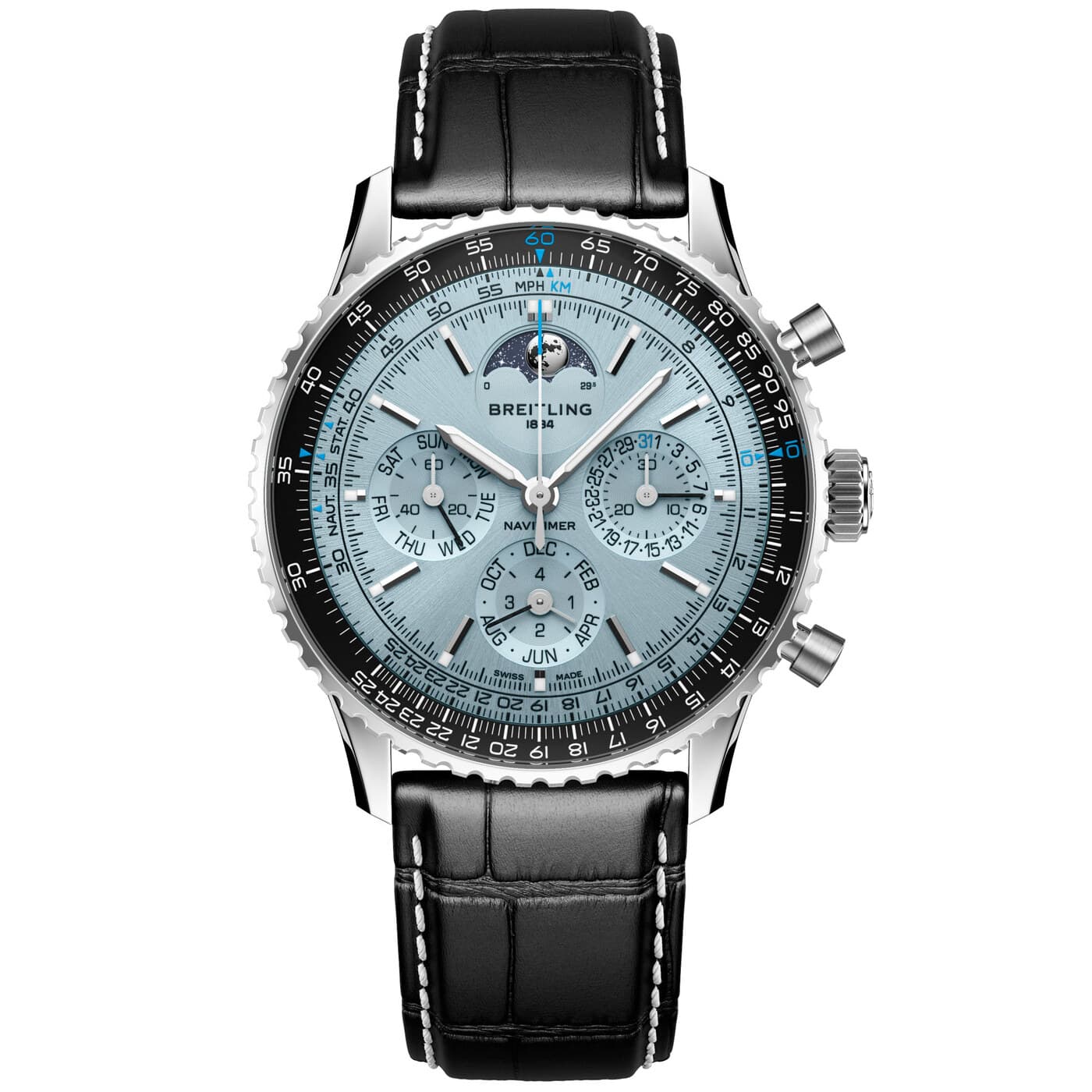 حاسبة الطيران تلتقي بالتقويم الدائم: Navitimer من بريتلينج تصعد إلى علوّ جديد