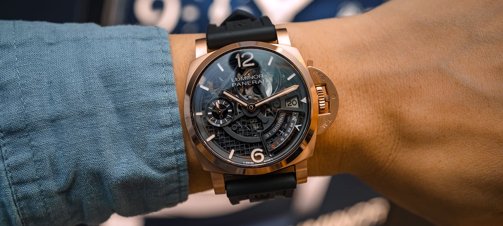 Panerai Luminor 31 Giorni (Ref. PAM01631): The World's First 31-Day Mechanical Power Reserve, in Goldtech — W&W 2026