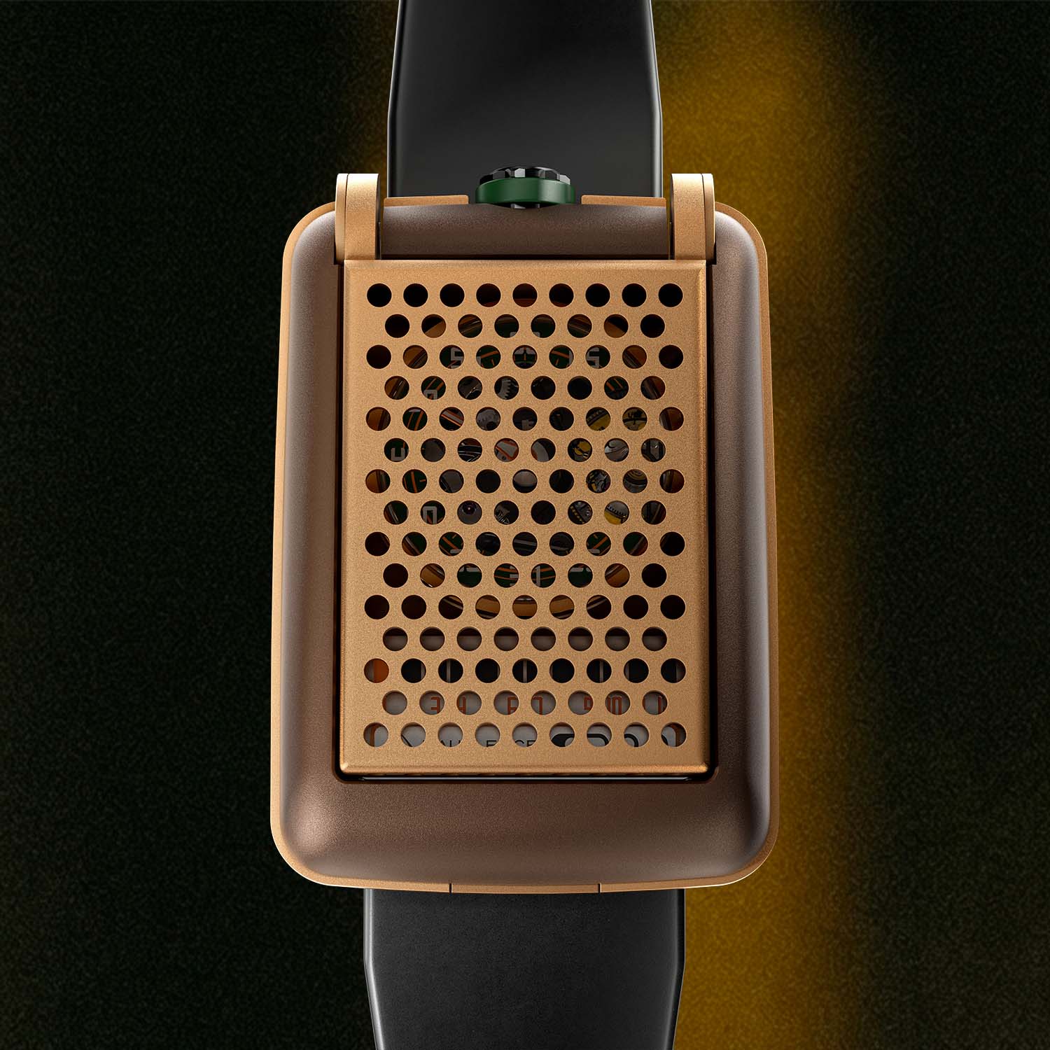 Hautlence Retrovision '64: A Flying Tourbillon and Linear Jumping Hour in a Star Trek Communicator-Inspired Case, Limited to 3 Pieces