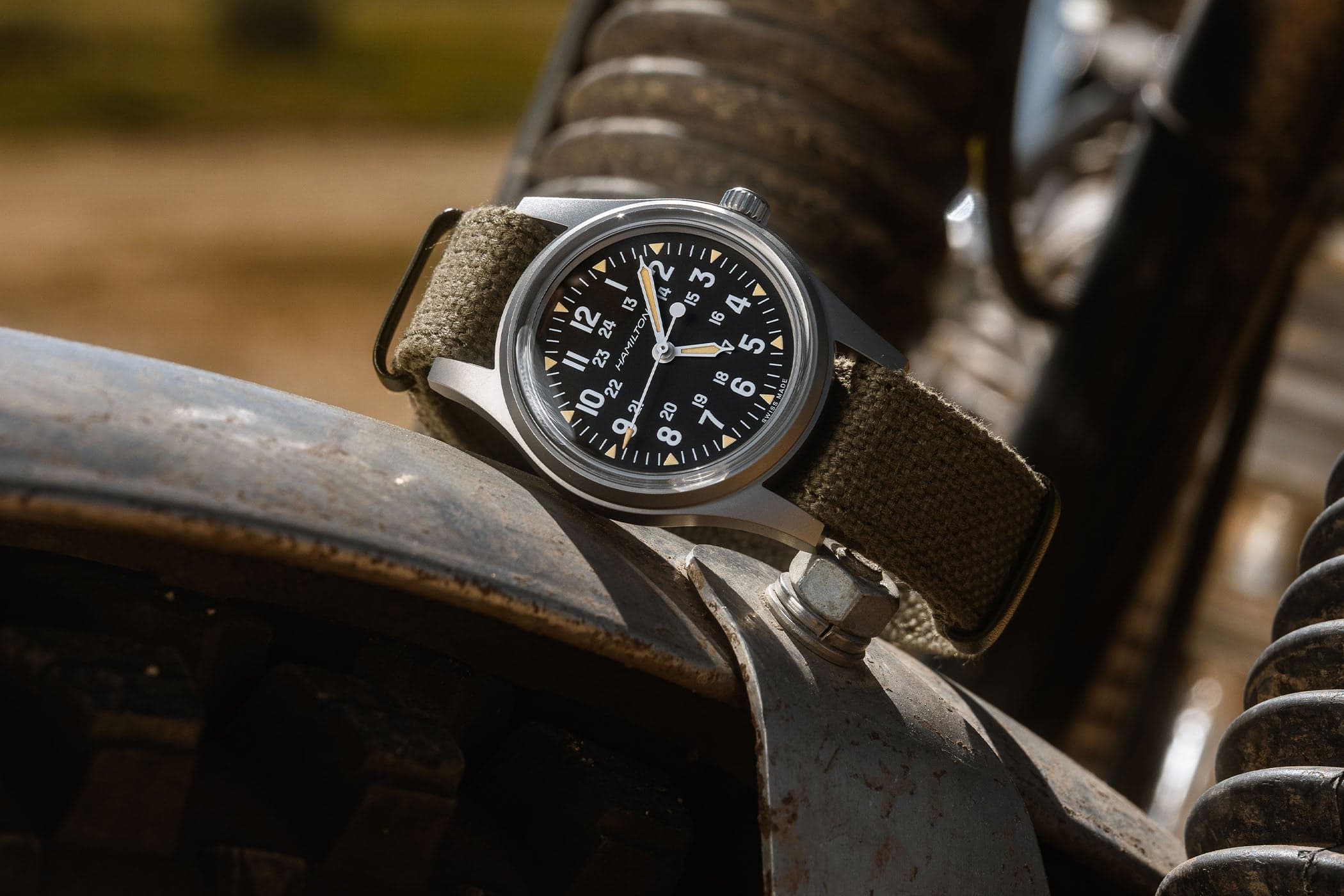 Hamilton Khaki Field Mechanical 36mm — A Perfect FAPD 5101 Revival at EUR 675