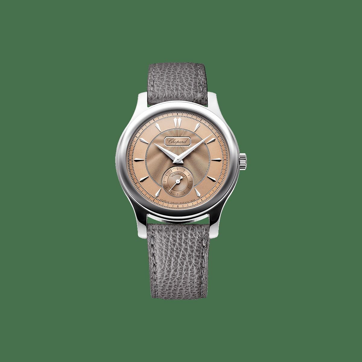 شوبارد L.U.C 1860 "أَروز الأزرق": 30 عاماً من مانيفاكتور فلوريير، في ذهب أبيض محفور يدوياً