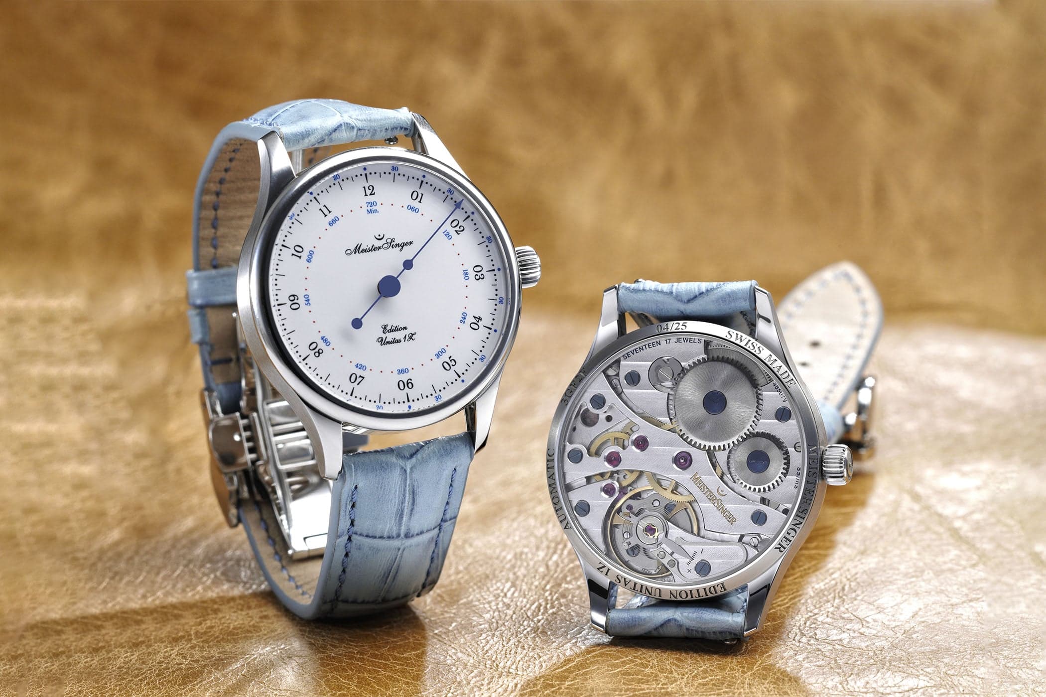 MeisterSinger Unitas 1Z Edition Enamel: True Grand-Feu White Enamel Meets a Decorated ETA/Unitas 6497 — LE 25