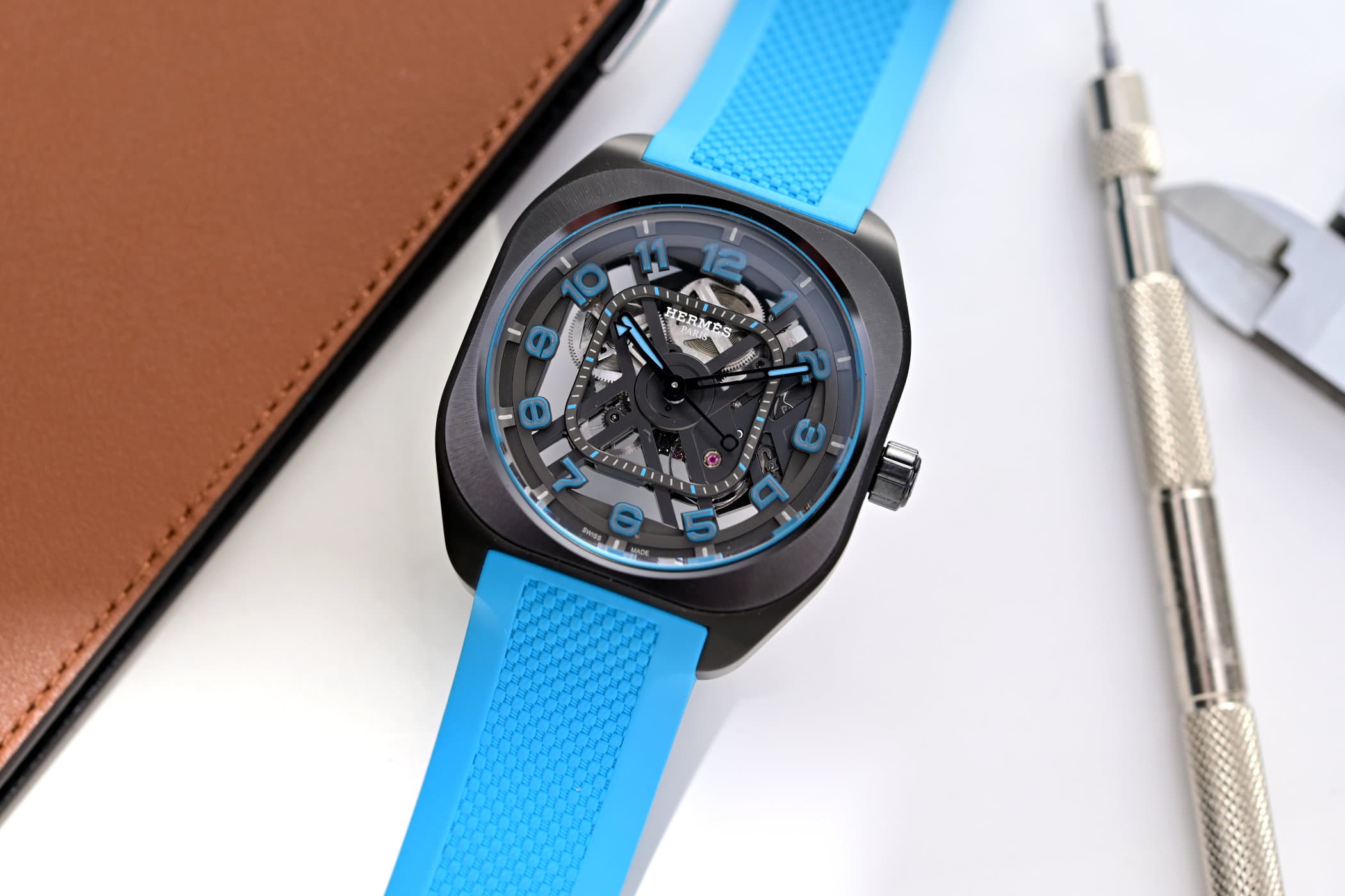 Hermès H08 Squelette: The First Openworked H08 Arrives with In-House Calibre H1978 S at Watches & Wonders 2026