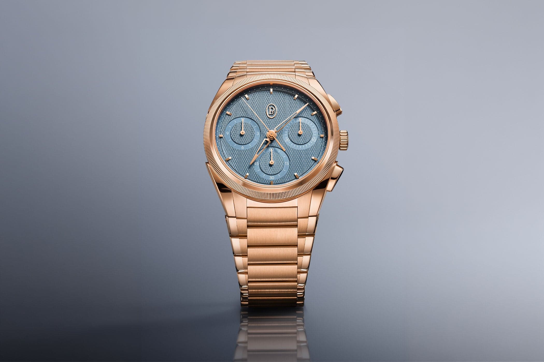 Parmigiani Fleurier Tonda PF Chronograph 40 mm in Rose Gold: A Mineral Blue Manufacture Chrono Done Right (Ref. PFC917-2020001-100182)