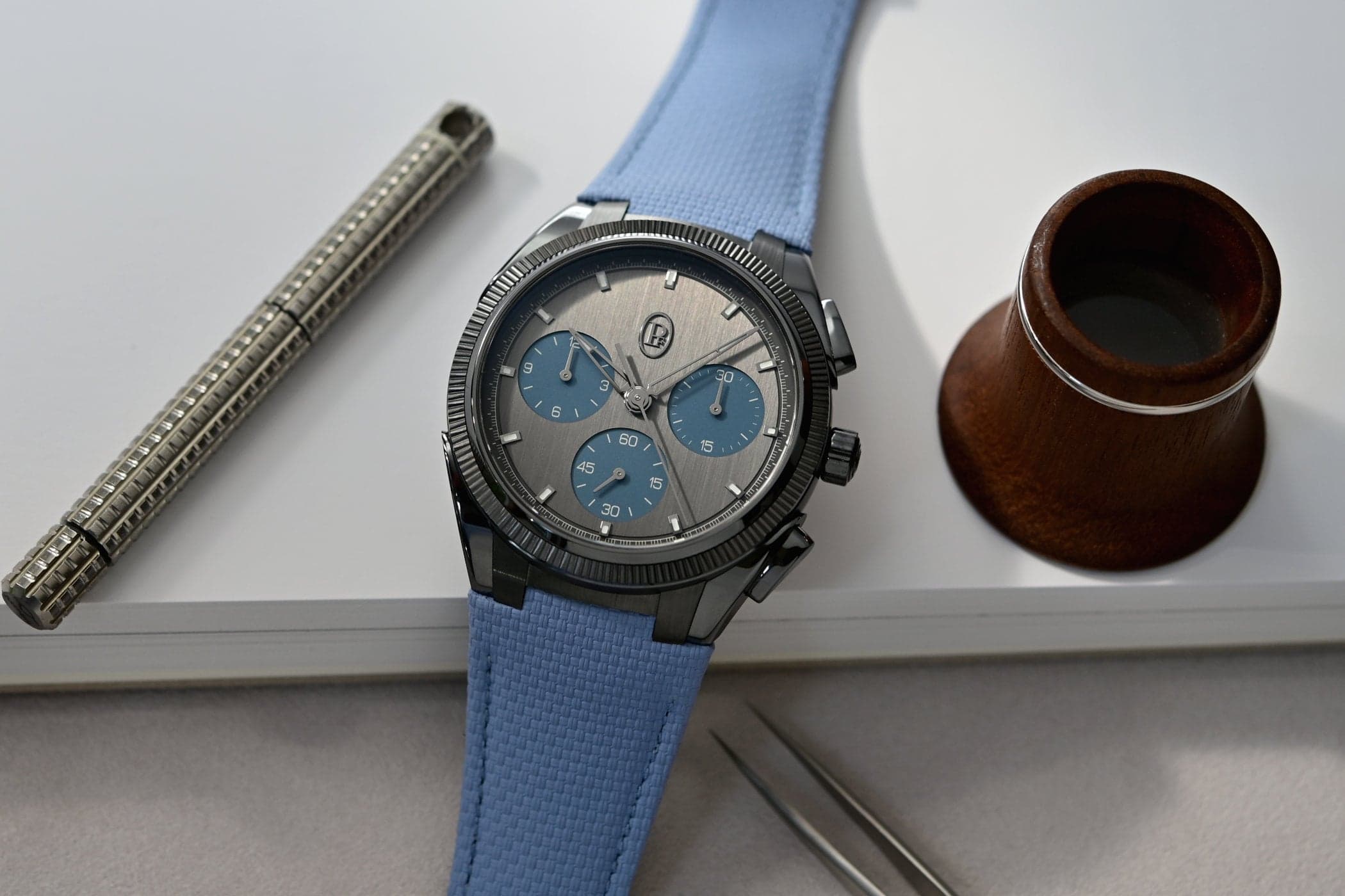 Parmigiani Fleurier Tonda PF Sport Chronograph Ultra-Cermet Mineral Blue: The Sleeper Chrono Gets a Splash of Colour